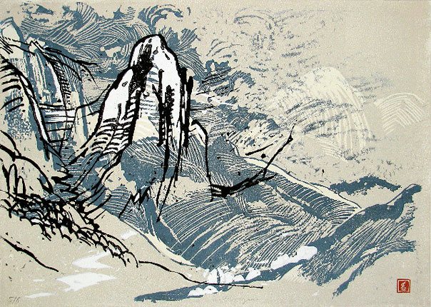 Im Valsugana, Farbhochdruck, 50 x 70 cm, 2010