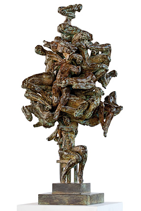 Figuration 1-18, Bronze, H. 45cm, 2002