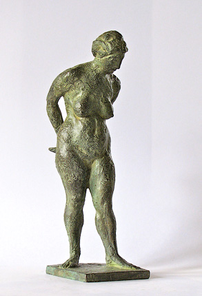 Strandgängerin I, Bronze, H. 31cm, 2009