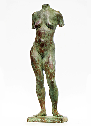 Badende 3, Bronze, H.33cm, 2012